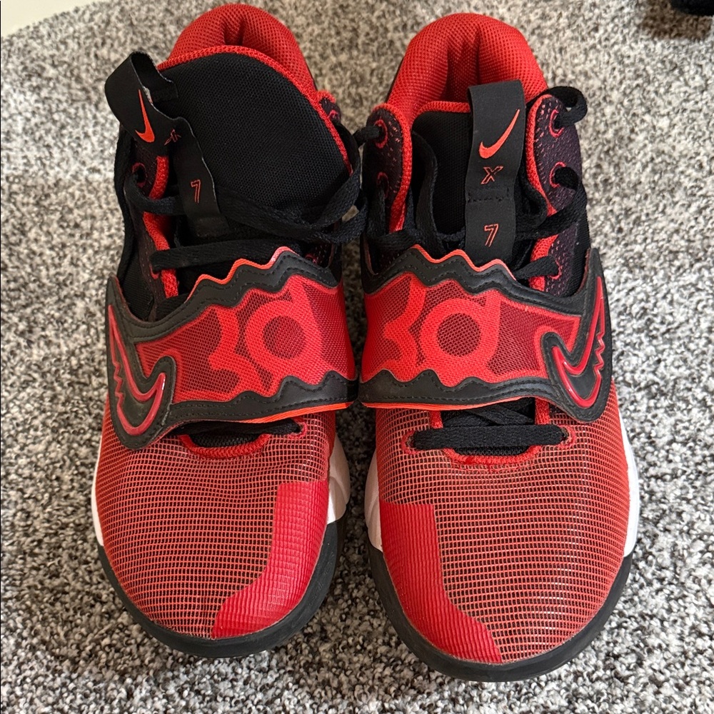 Nike Kids Red and Black Sneakers